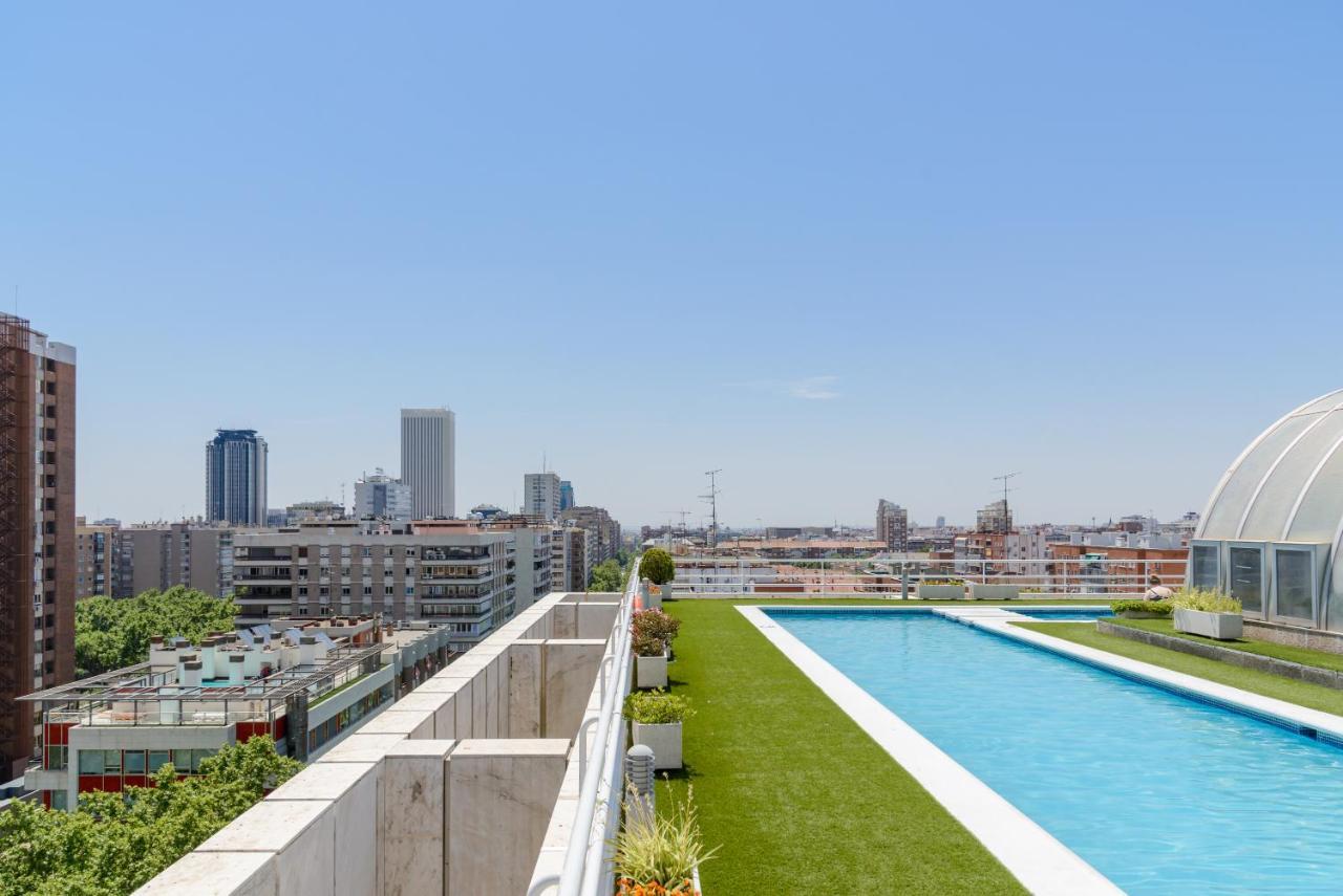 Апартаменты Charming Eurobuilding Skyline Мадрид Экстерьер фото